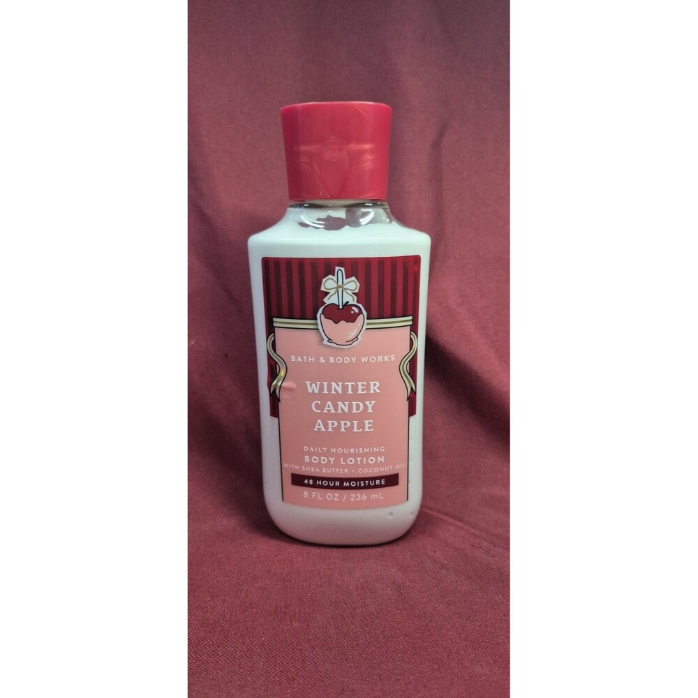 New Bath & Body Works Winter Candy Apple Daily Nourishing Body Lotion 8oz